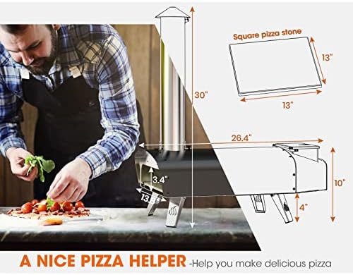 Classic Black Pizza Grill