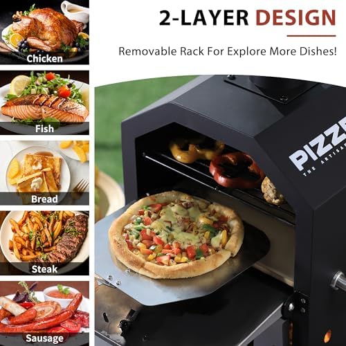 2-Layer Outdoor Pizza Cooker