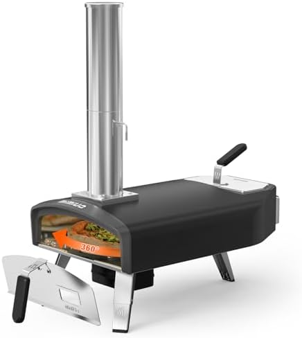 Rotating Grill Pizza Oven
